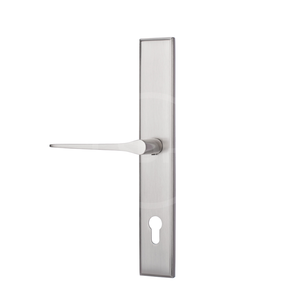 Heritage Brass Elegance Multipoint Door Handle (Left Hand) - Satin Nickel - (Sold in Pairs)